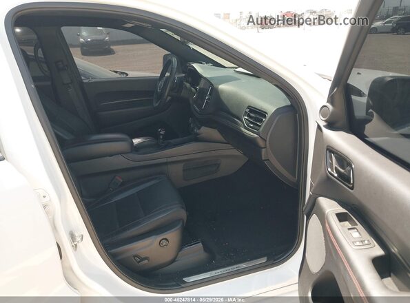 1C4SDJCT6PC617050 2023 DODGE DURANGO White Widok wnętrza z przodu