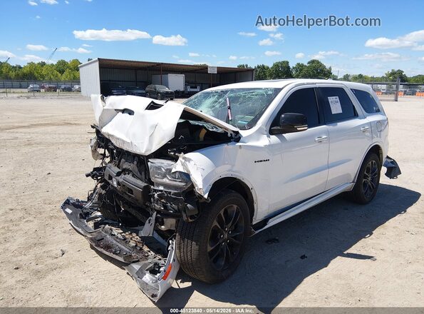 1C4SDJCT7MC663191 2021 DODGE DURANGO White Front left