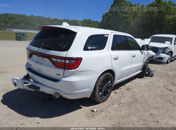 1C4SDJCT7MC663191 2021 DODGE DURANGO White Rear right