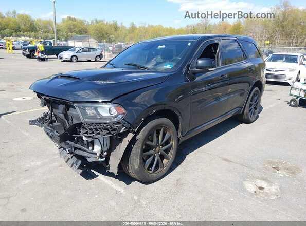 1C4SDJCT8JC316027 2018 DODGE DURANGO Black Front left