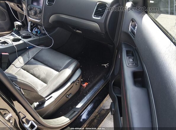 1C4SDJCT8JC316027 2018 DODGE DURANGO Black Front interior view