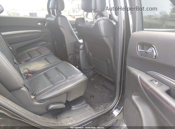 1C4SDJCT8JC316027 2018 DODGE DURANGO Black VIN sticker view
