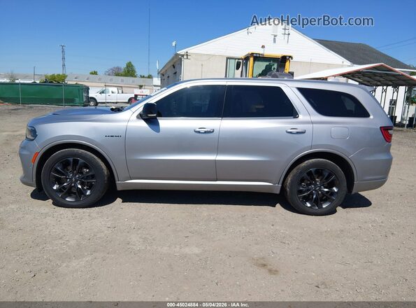 1C4SDJCT8MC805290 2021 DODGE DURANGO Silver ხელსაწყოთა პანელის ხედი