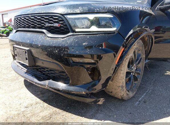 1C4SDJCT8NC220842 2022 DODGE DURANGO Black Вид спереду