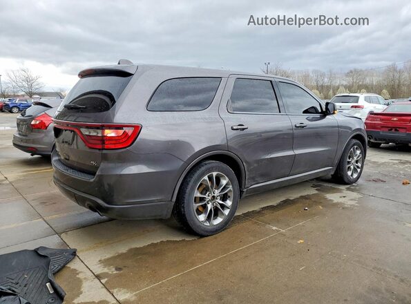 1C4SDJCT9KC734114 2019 DODGE DURANGO Charcoal Trasero derecho