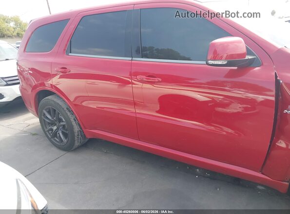 1C4SDJCT9LC155240 2020 DODGE DURANGO Red Vista interior trasera