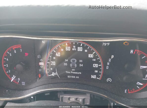 1C4SDJCT9LC155240 2020 DODGE DURANGO Red Vista de los asientos traseros