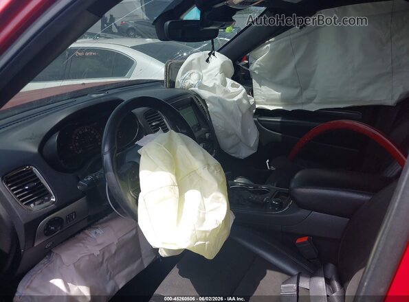 1C4SDJCT9LC155240 2020 DODGE DURANGO Red Vista interior delantera