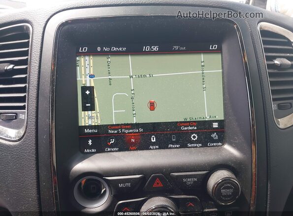 1C4SDJCT9LC155240 2020 DODGE DURANGO Red 