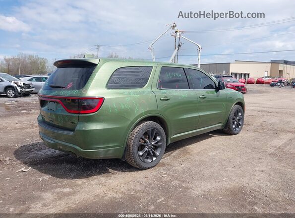 1C4SDJCT9MC610816 2021 DODGE DURANGO Green 