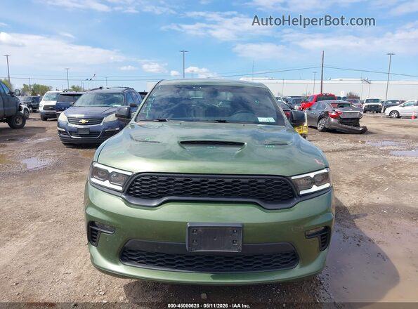 1C4SDJCT9MC610816 2021 DODGE DURANGO Green 