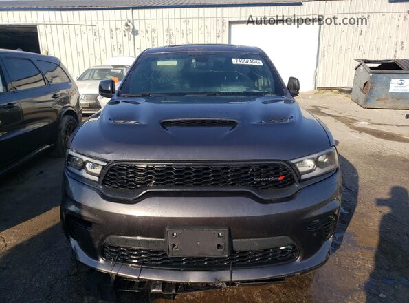 1C4SDJCT9MC847905 2021 DODGE DURANGO Gray წინა ხედი