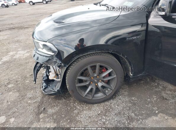 1C4SDJCTXMC575123 2021 DODGE DURANGO Black Вид спереду