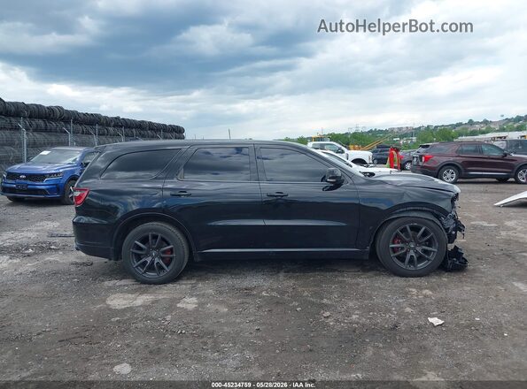 1C4SDJCTXMC575123 2021 DODGE DURANGO Black Вид задньої частини салону