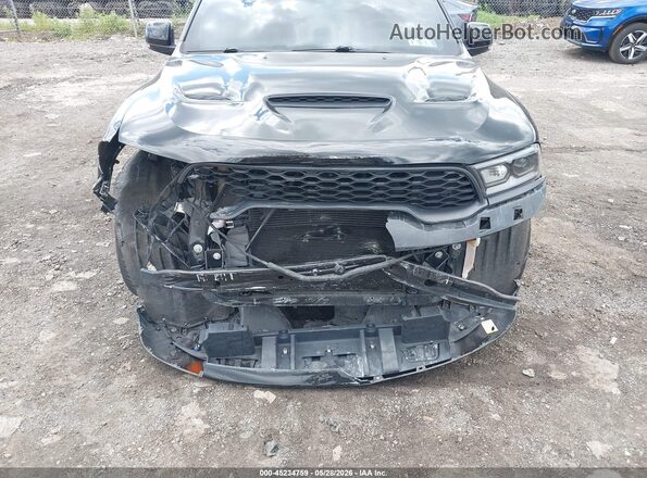 1C4SDJCTXMC575123 2021 DODGE DURANGO Black Вид щитка приладів