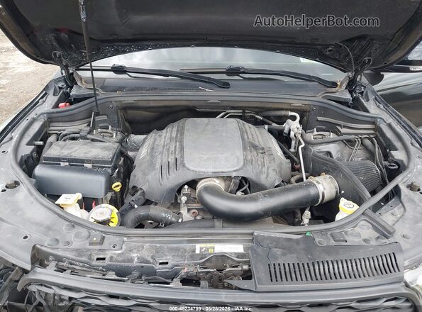 1C4SDJCTXMC575123 2021 DODGE DURANGO Black Вид ззаду