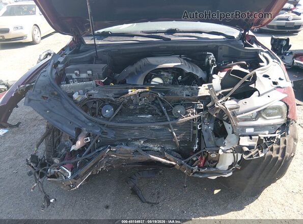 1C4SDJCTXMC692703 2021 DODGE DURANGO Maroon Հետևի տեսք