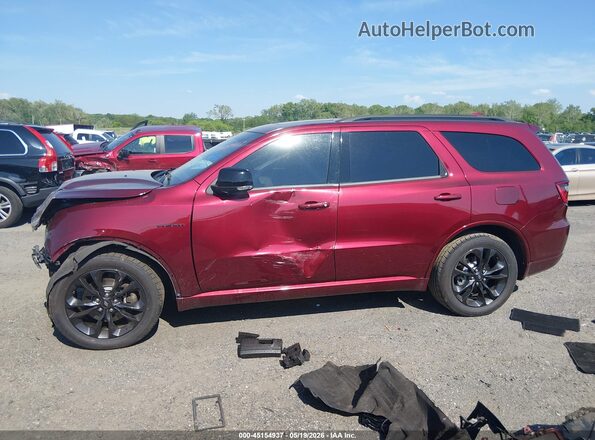 1C4SDJCTXMC692703 2021 DODGE DURANGO Maroon 