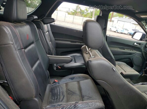 1C4SDJCTXMC762930 2021 DODGE DURANGO Blue Rear interior view
