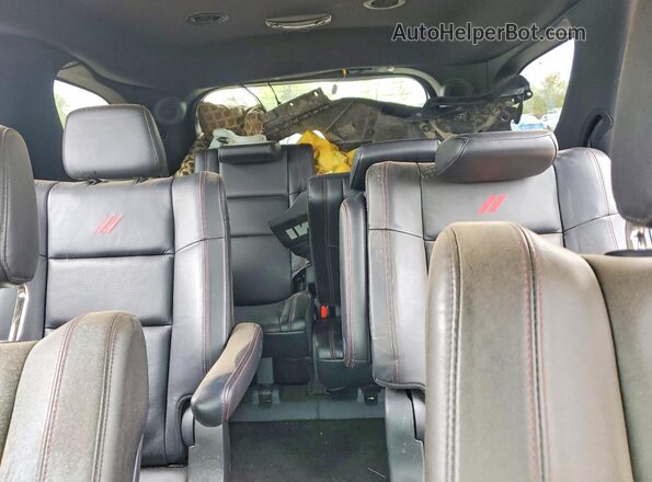 1C4SDJCTXMC762930 2021 DODGE DURANGO Blue Rear seats view