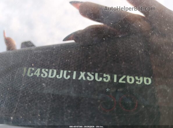 1C4SDJCTXSC512696 2025 DODGE DURANGO Gray Widok komory silnika