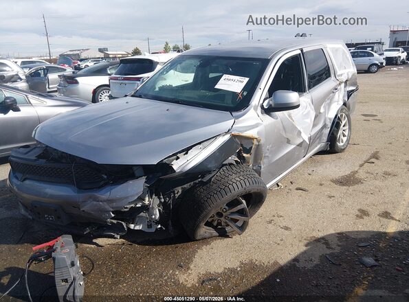1C4SDJFT2MC696319 2021 DODGE DURANGO Gray 