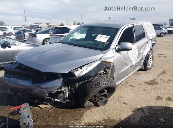 1C4SDJFT2MC696319 2021 DODGE DURANGO Gray 