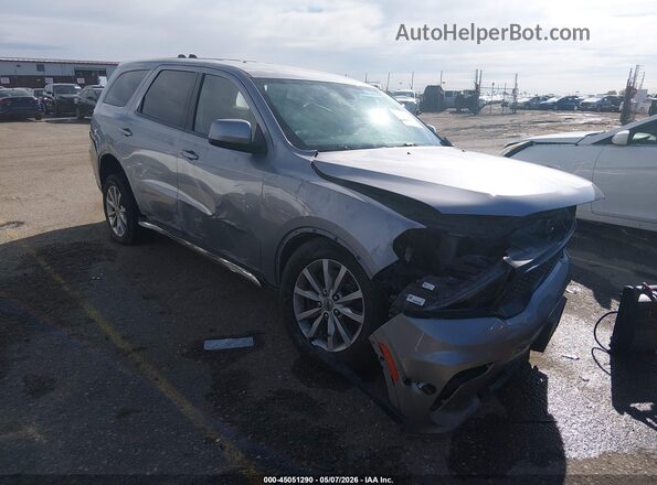 1C4SDJFT2MC696319 2021 DODGE DURANGO Gray 