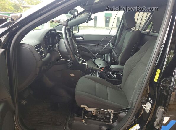 1C4SDJFT2PC673675 2023 DODGE DURANGO Black წინა სალონის ხედი