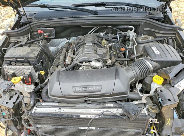 1C4SDJFT2PC673675 2023 DODGE DURANGO Black უკანა სალონის ხედი