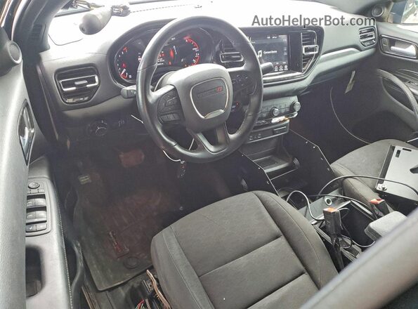 1C4SDJFT2PC673675 2023 DODGE DURANGO Black წინა პანელის ხედი