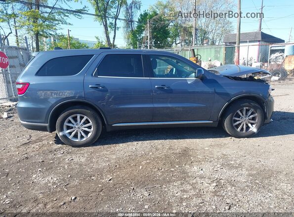 1C4SDJFT3KC659342 2019 DODGE DURANGO Blue უკანა სალონის ხედი