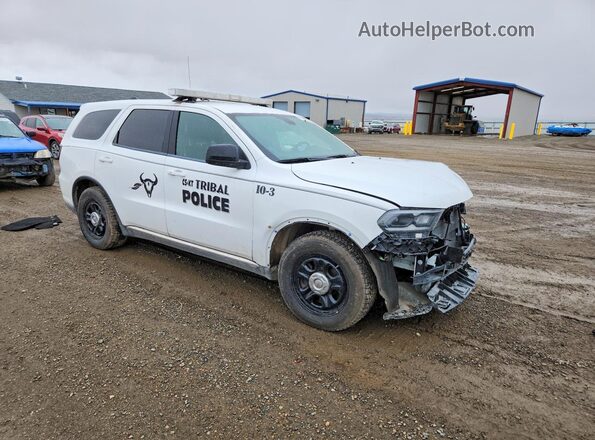 1C4SDJFT6PC578083 2023 DODGE DURANGO Белый Передняя правая четверть