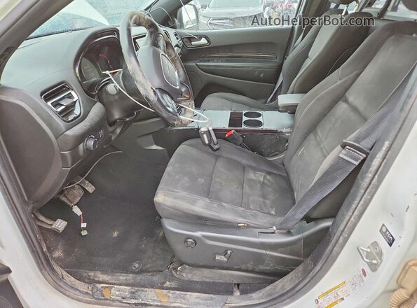 1C4SDJFT6PC578083 2023 DODGE DURANGO Белый Вид салона спереди