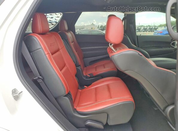 1C4SDJGJ2RC120007 2024 DODGE DURANGO Белый Вид задней части салона