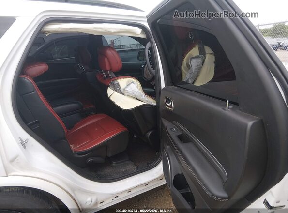 1C4SDJGJ6JC145755 2018 DODGE DURANGO White Вид наклейки з VIN-кодом