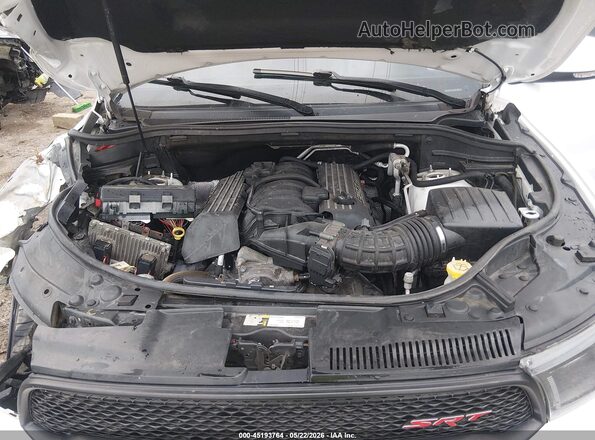 1C4SDJGJ6JC145755 2018 DODGE DURANGO White Вид ззаду