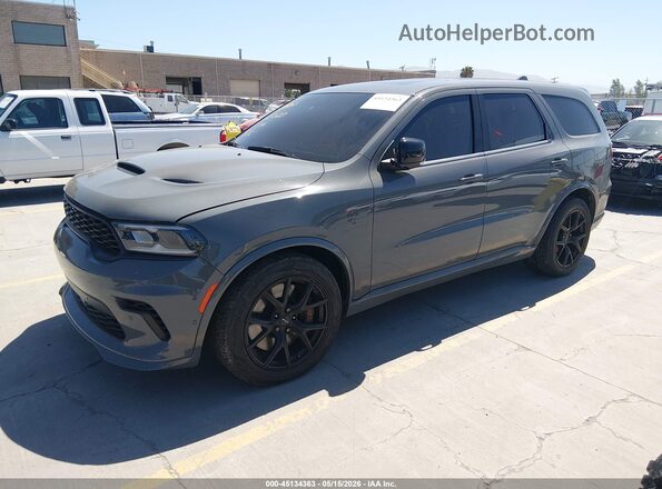 1C4SDJH90MC831668 2021 DODGE DURANGO Gray წინა მარცხენა ხედი სამი მეოთხედიდან