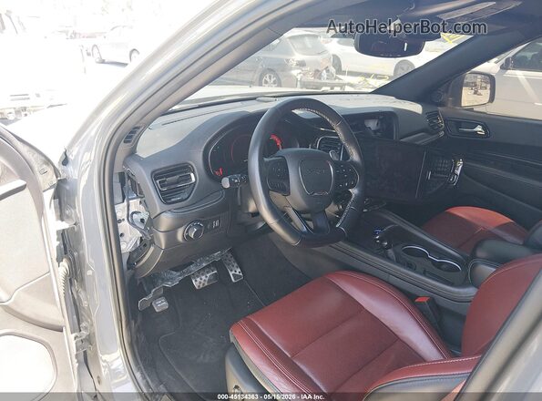 1C4SDJH90MC831668 2021 DODGE DURANGO Gray წინა ხედი