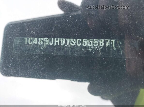 1C4SDJH97SC551890 2025 DODGE DURANGO Фиолетовый Вид подкапотного пространства