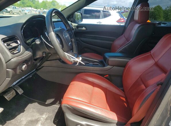 1C4SDJH99MC789386 2021 DODGE DURANGO Серый Вид салона спереди