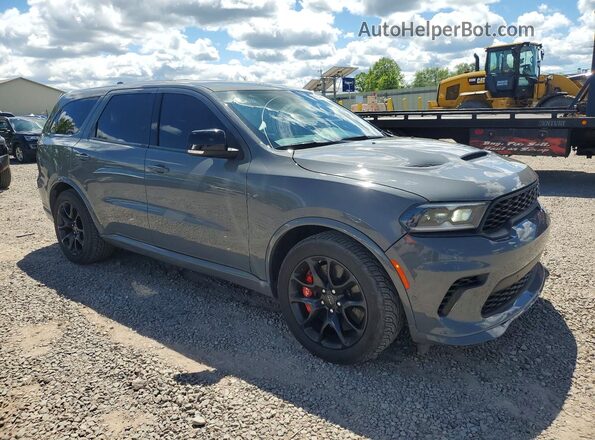 1C4SDJH99MC789386 2021 DODGE DURANGO Серый Передняя правая четверть