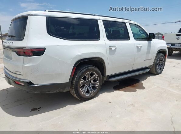1C4SJRBP0RS110861 2024 JEEP WAGONEER L White Tył prawy
