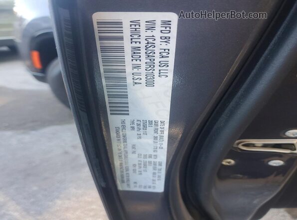 1C4SJSAP0RS103000 2024 JEEP WAGONEER Charcoal Vista de la etiqueta del VIN
