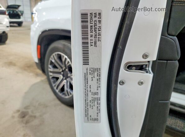 1C4SJSAP7RS118447 2024 JEEP WAGONEER White Widok wnętrza 360 stopni