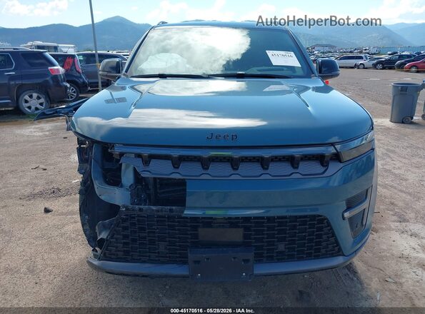 1C4SJSBP0TS158343 2026 JEEP GRAND WAGONEER L Blue Vista del cuadro de instrumentos