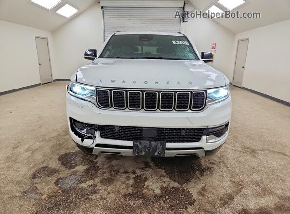 1C4SJSBP3PS568219 2023 JEEP WAGONEER White Vista frontal