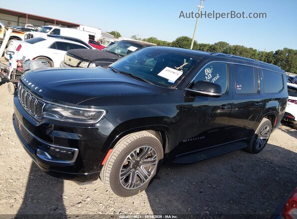 1C4SJSBP7PS568918 2023 JEEP WAGONEER L Black Панорамний вид салону 360°