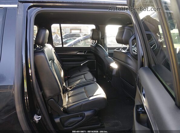 1C4SJSBP7PS568918 2023 JEEP WAGONEER L Black Вид наклейки з VIN-кодом