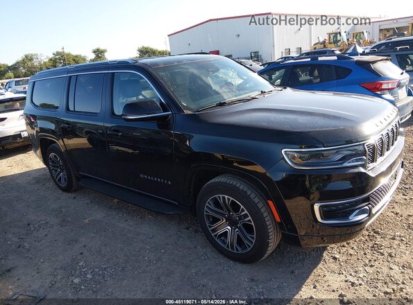 1C4SJSBP7PS568918 2023 JEEP WAGONEER L Black Вид задньої частини салону